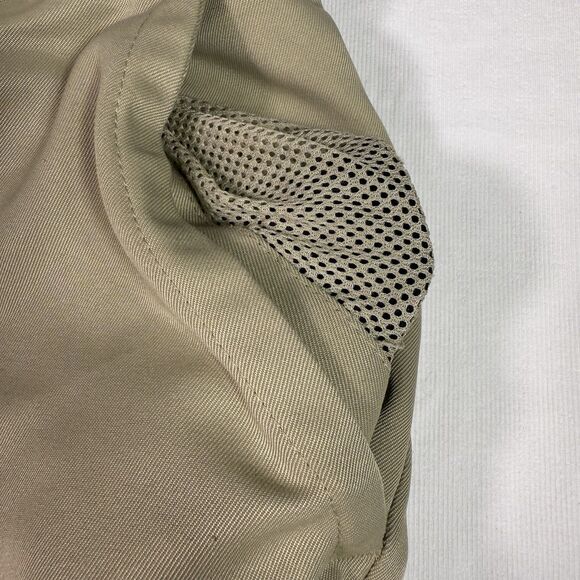 Izod Golf Mens Swingflex Cargo Shorts Khaki Size 38 Comfy‎ Flexible Mesh Pockets - Picture 14 of 16